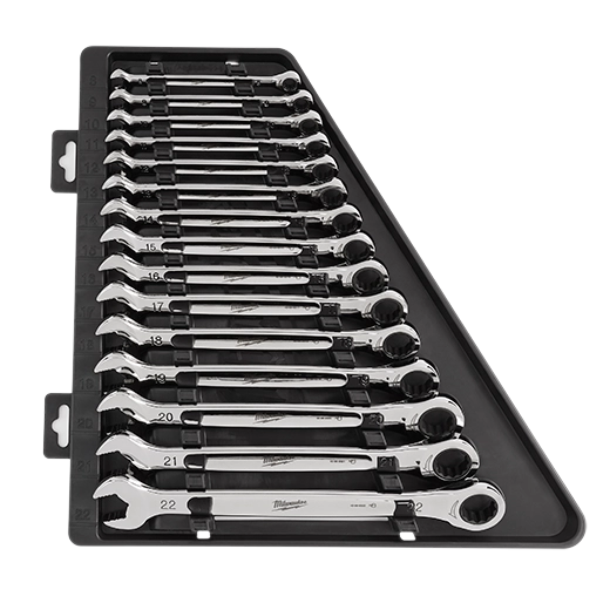 Milwaukee 15pc Ratcheting Combination Wrench Set  from GME Supply